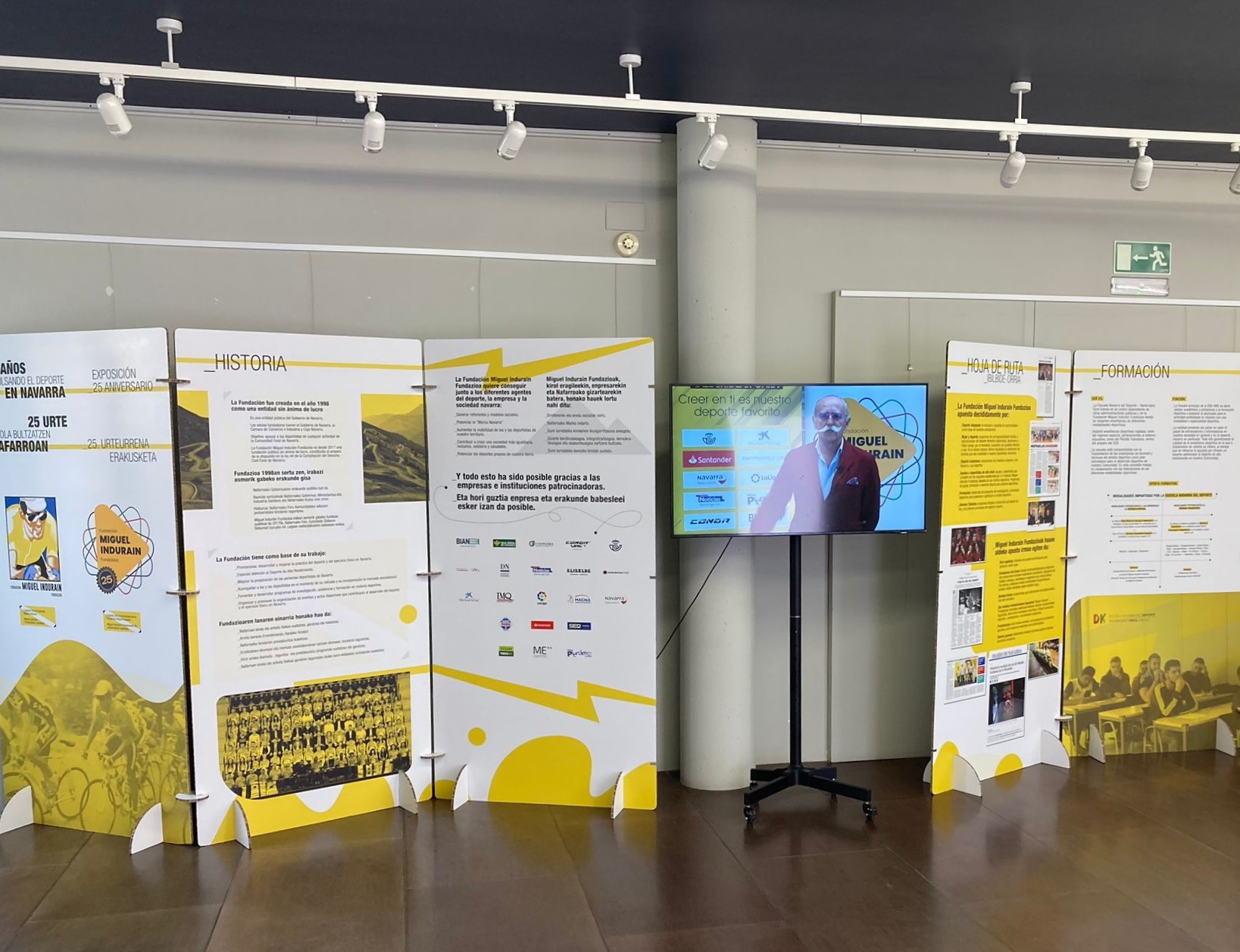 LA EXPOSICI&Oacute;N ITINERANTE SE DESPLAZA A OLITE